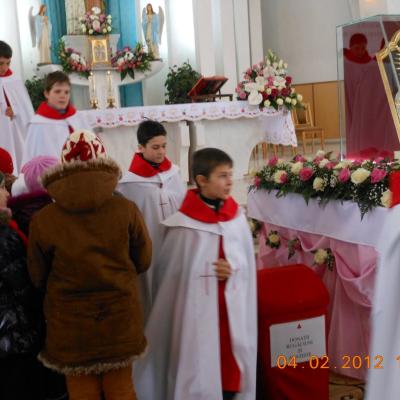2-5 februarie: Lespezi: Peregrinatio Mariae