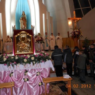 2-5 februarie: Lespezi: Peregrinatio Mariae