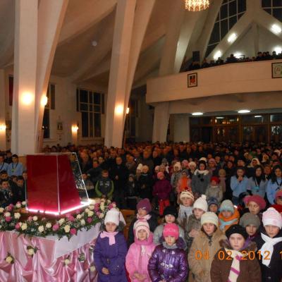 2-5 februarie: Lespezi: Peregrinatio Mariae