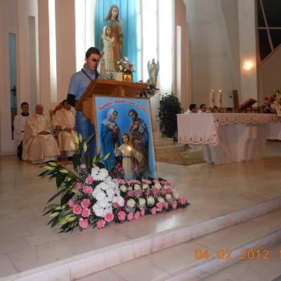 2-5 februarie: Lespezi: Peregrinatio Mariae
