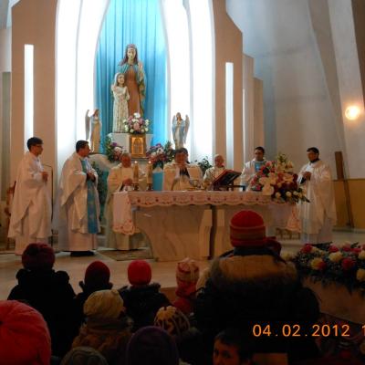 2-5 februarie: Lespezi: Peregrinatio Mariae