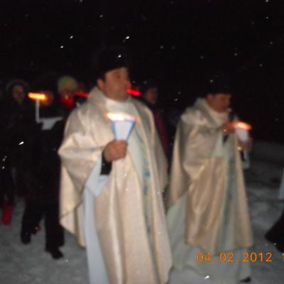 2-5 februarie: Lespezi: Peregrinatio Mariae