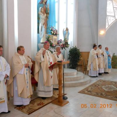 2-5 februarie: Lespezi: Peregrinatio Mariae