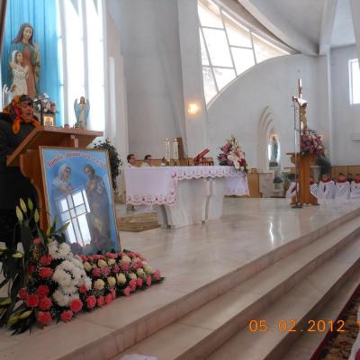 2-5 februarie: Lespezi: Peregrinatio Mariae