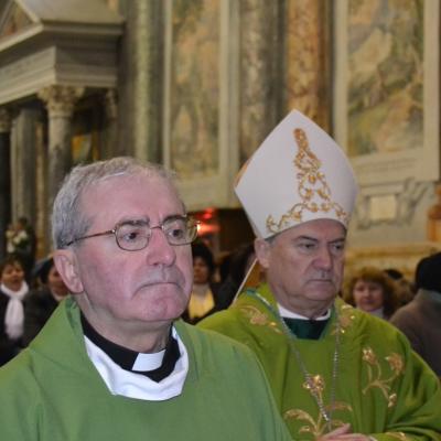 5 februarie: Roma: Întâlnirea persoanelor consacrate cu PS Petru Gherghel
