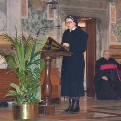 5 februarie: Roma: Întâlnirea persoanelor consacrate cu PS Petru Gherghel