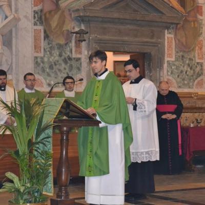 5 februarie: Roma: Întâlnirea persoanelor consacrate cu PS Petru Gherghel