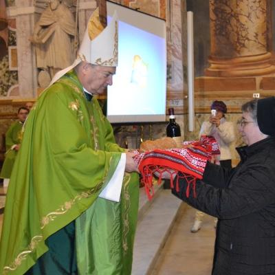 5 februarie: Roma: Întâlnirea persoanelor consacrate cu PS Petru Gherghel