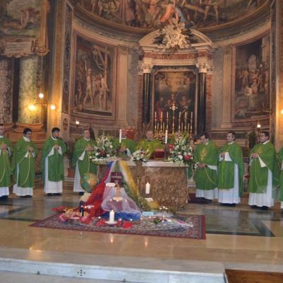 5 februarie: Roma: Întâlnirea persoanelor consacrate cu PS Petru Gherghel