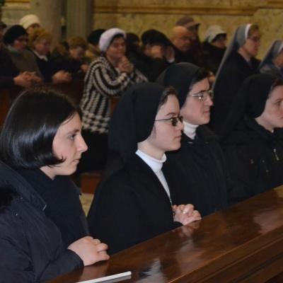 5 februarie: Roma: Întâlnirea persoanelor consacrate cu PS Petru Gherghel