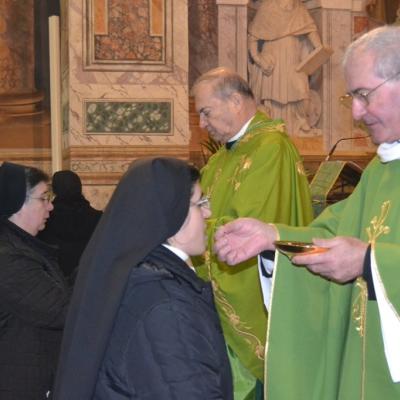 5 februarie: Roma: Întâlnirea persoanelor consacrate cu PS Petru Gherghel