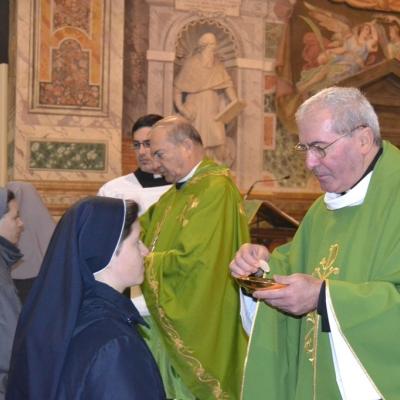 5 februarie: Roma: Întâlnirea persoanelor consacrate cu PS Petru Gherghel