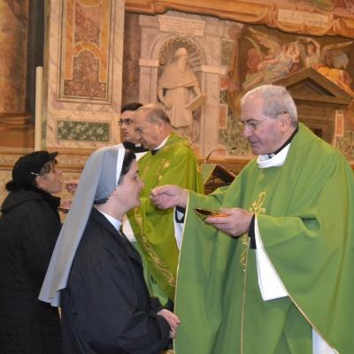 5 februarie: Roma: Întâlnirea persoanelor consacrate cu PS Petru Gherghel