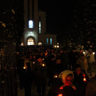 9-11 februarie: Tămăşeni: Peregrinatio Mariae, hramul secundar şi misiuni populare