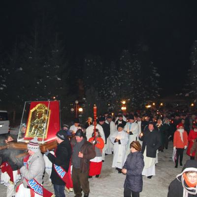 9-11 februarie: Tămăşeni: Peregrinatio Mariae, hramul secundar şi misiuni populare