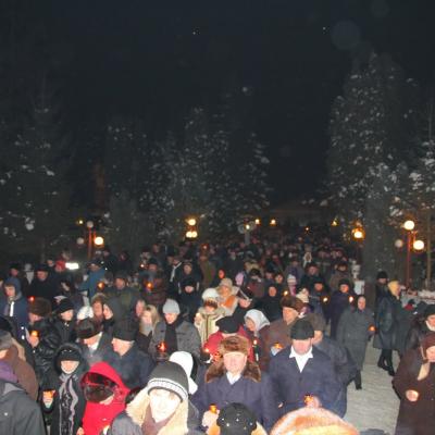 9-11 februarie: Tămăşeni: Peregrinatio Mariae, hramul secundar şi misiuni populare