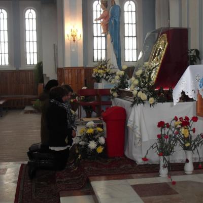 9-11 februarie: Tămăşeni: Peregrinatio Mariae, hramul secundar şi misiuni populare