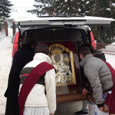 9-11 februarie: Tămăşeni: Peregrinatio Mariae, hramul secundar şi misiuni populare