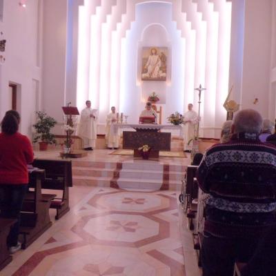 11 februarie: Iaşi (Bucium): Ziua Mondială a Bolnavului la căminul de bătrâni "Sfântul Iosif"