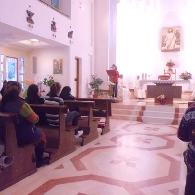11 februarie: Iaşi (Bucium): Ziua Mondială a Bolnavului la căminul de bătrâni "Sfântul Iosif"