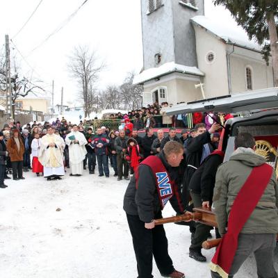 16-19 februarie: Berzunţi: "Peregrinatio Mariae" şi misiuni populare