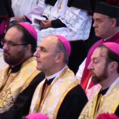 18-19 februarie: Roma: Cardinalul îmbrăcat cu tunică neagră