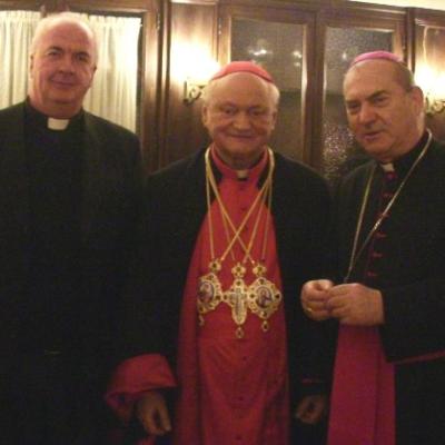 18-19 februarie: Roma: Cardinalul îmbrăcat cu tunică neagră