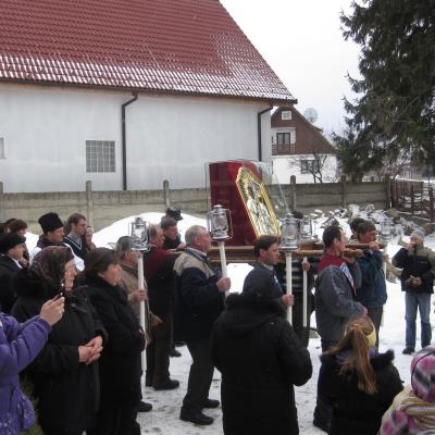 26-29 februarie: Satu Nou (BC): Vizita icoanei de la Cacica
