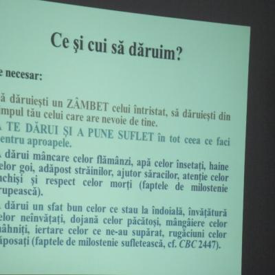 4 martie: Paşcani: Zi de formare pe laturi în cadrul Acţiunii Catolice a Tinerilor