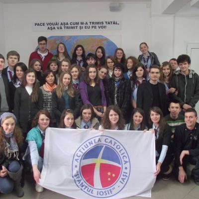 4 martie: Paşcani: Zi de formare pe laturi în cadrul Acţiunii Catolice a Tinerilor