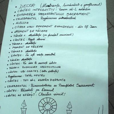 4 martie: Paşcani: Zi de formare pe laturi în cadrul Acţiunii Catolice a Tinerilor