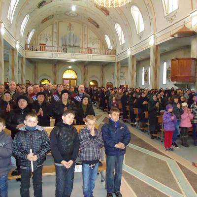 8-11 martie: Frumoasa: Peregrinatio Mariae
