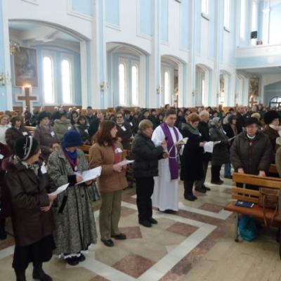 10 martie: Tămăşeni: Întâlnirea diecezană a membrilor şi simpatizanţilor din sectorul adulţi al AC