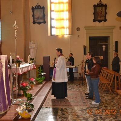 11 martie: Padova: Vizita PS Petru Gherghel la românii catolici