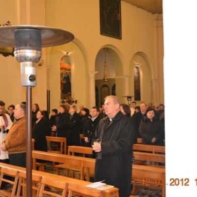 11 martie: Padova: Vizita PS Petru Gherghel la românii catolici