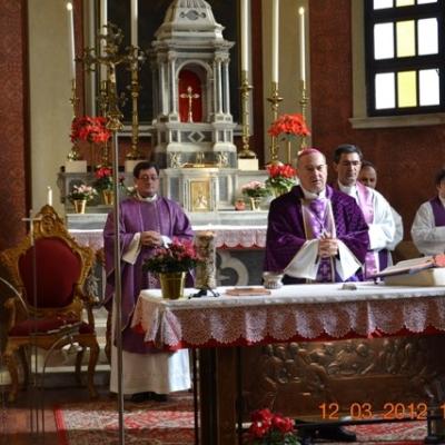 11 martie: Padova: Vizita PS Petru Gherghel la românii catolici