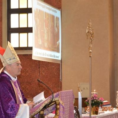 11 martie: Padova: Vizita PS Petru Gherghel la românii catolici