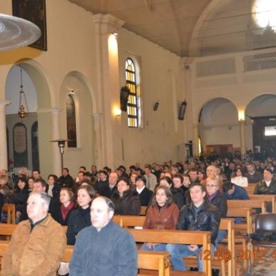 11 martie: Padova: Vizita PS Petru Gherghel la românii catolici