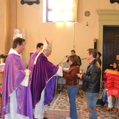 11 martie: Padova: Vizita PS Petru Gherghel la românii catolici