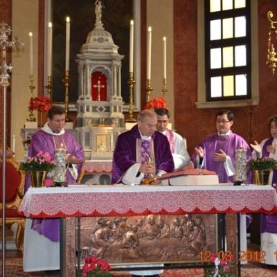 11 martie: Padova: Vizita PS Petru Gherghel la românii catolici