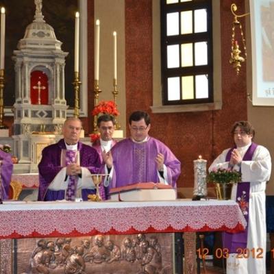 11 martie: Padova: Vizita PS Petru Gherghel la românii catolici