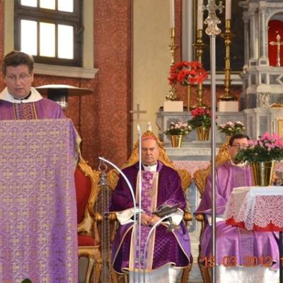 11 martie: Padova: Vizita PS Petru Gherghel la românii catolici