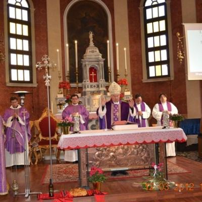 11 martie: Padova: Vizita PS Petru Gherghel la românii catolici