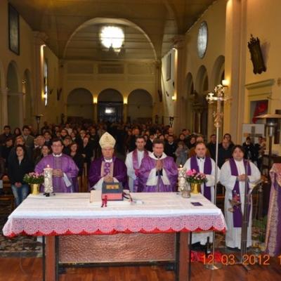 11 martie: Padova: Vizita PS Petru Gherghel la românii catolici