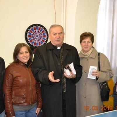 11 martie: Padova: Vizita PS Petru Gherghel la românii catolici