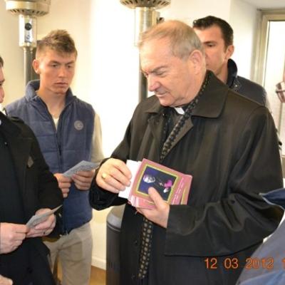 11 martie: Padova: Vizita PS Petru Gherghel la românii catolici