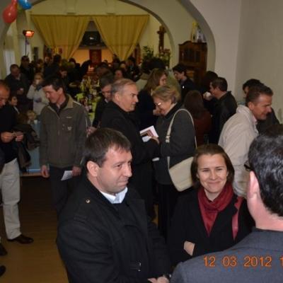 11 martie: Padova: Vizita PS Petru Gherghel la românii catolici