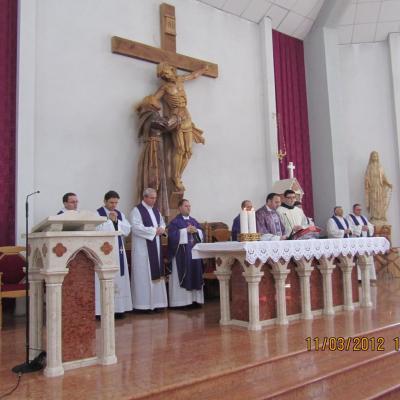 11 martie: Roman: Conferirea ministerului minor al acolitatului