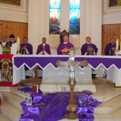 18 martie: Moineşti: Celebrarea de încheiere a misiunilor populare