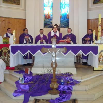 18 martie: Moineşti: Celebrarea de încheiere a misiunilor populare